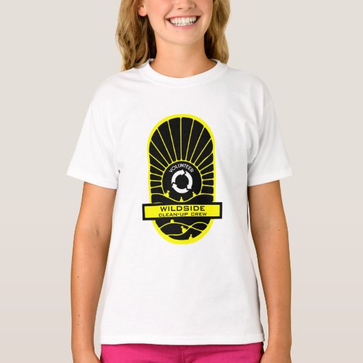 Beach Clean Up - Vrijwilligerswerk T-shirt (Voorkant)