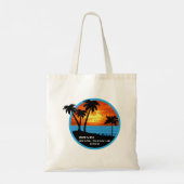 Beach Clean Up - Vrijwilligerswerk Tote Bag (Achterkant)
