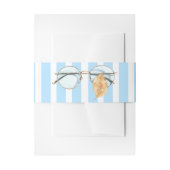 Beach Club Autumn - Fall Coastal Chic Uitnodigingen Wikkel (Voorkant Voorbeeld)