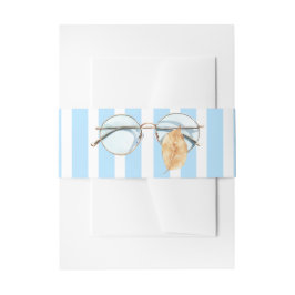 Beach Club Herfst - Fall Coastal Chic Uitnodigingen Wikkel