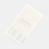 Beach Club Verjaardag servetten (Hoek)