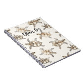 Beach Coast Ocean Sea Turtles Notitieboek (Rechterzijde)