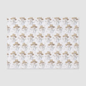 Beach Coast Snowman Kerstmis Tissuepapier (Voorkant)