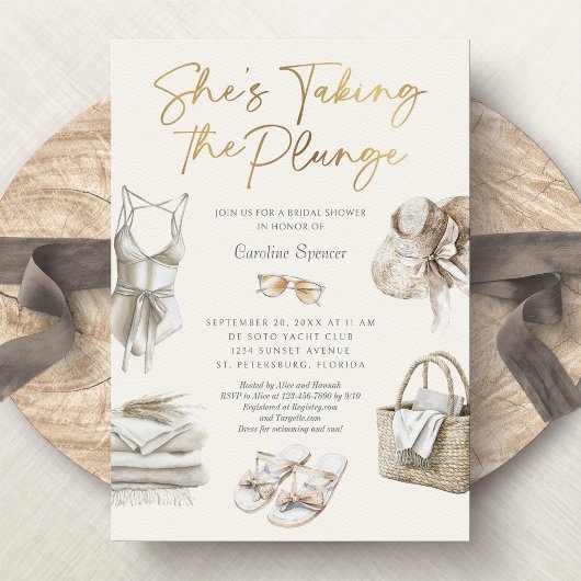 Beach Coast Tropical Bachelorette Weekend Kaart