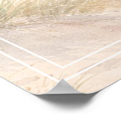 Beach coastal Bridal Shower welcome Poster (Hoek)