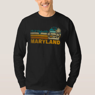 Beach Coastal City Vacation Souvenir Port Republic T-shirt