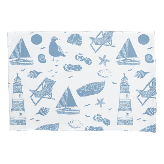 Beach Coastal Kussensloop (Voorkant)