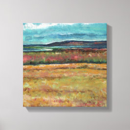 Beach Coastal Sand Dune Shoreline Art Canvas Afdruk