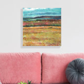 Beach Coastal Sand Dune Shoreline Art Canvas Afdruk (Insitu (Woonkamer))
