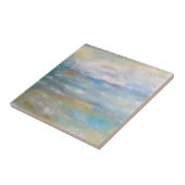 Beach Coastal Theme Abstracte Beach Art Tegeltje (Zijkant)