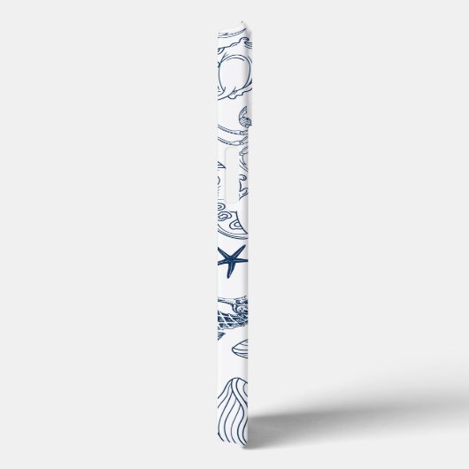 Beach Coastal Zee Creaters Case-Mate iPhone Case (Achterkant / Rechts)