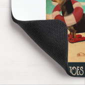 Beach Cocktail Life Dachshund Muismat (Hoek)