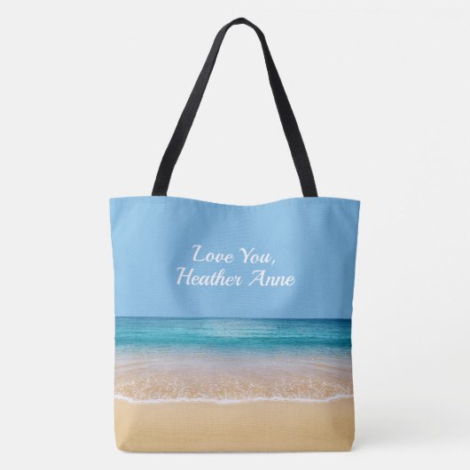 Beach Cocktail Tote Bag (Achterkant)