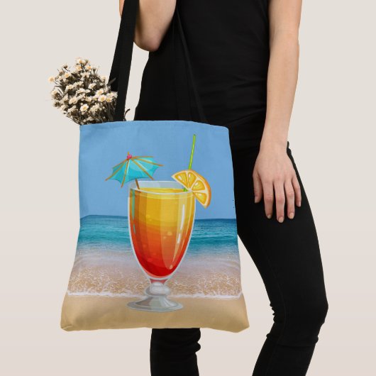Beach Cocktail Tote Bag (Dichtbij)