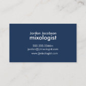 Beach Cocktail Visitekaartjes (Achterkant)