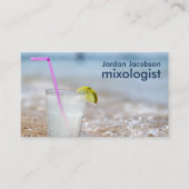 Beach Cocktail Visitekaartjes (Voorkant)