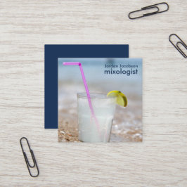 Beach Cocktail Visitekaartjes
