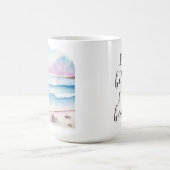 Beach Coffee Mok - Valentijnsdag cadeau voor haar (Center)