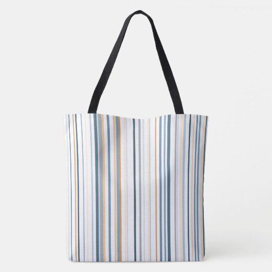 Beach Color stripes Canvas tas (Achterkant)