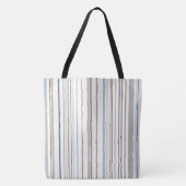 Beach Color stripes Canvas tas (Voorkant)