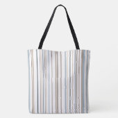 Beach Color stripes Canvas tas (Achterkant)