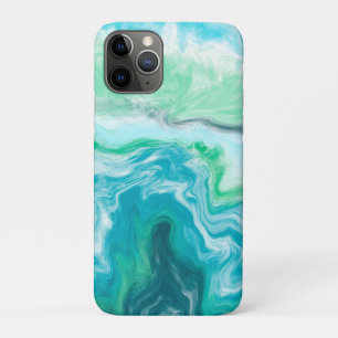 Beach Colors Blue en Turquoise Ocean Waves Case-Mate iPhone Case