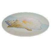 Beach Conch Shell Nautische Oceaan Snijplank (Hoek)