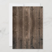 Beach Coral Reef Starfish Barn Wood Retirement Kaart (Achterkant)