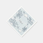 Beach Coral Reef Zee Shell & Starfish servetten (Hoek)