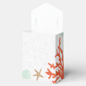 Beach Coral Reef Zee Shell & Zeester Favor Boxen Bedankdoosjes (Geopend)