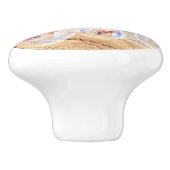 Beach Corgis Keramische Knop (Zijkant)