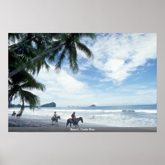 Beach, Costa Rica Poster (Voorkant)
