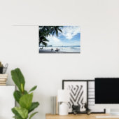 Beach, Costa Rica Poster (Thuiskantoor)