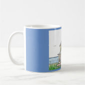 Beach Cottage Blue 11oz-Mok Koffiemok (Links)