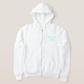 Beach Cottage Brights Zippered Hoodie (Laagn)