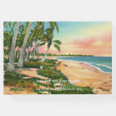 Beach Cottage House Gastenboek (Achterkant)