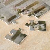 Beach Cottage Jigzaag Puzzle Legpuzzel (Zijkant)