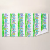 Beach Cottage lichte badhanddoek (Badhanddoek)