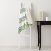 Beach Cottage Sherpa Blanket Deken (In situ)
