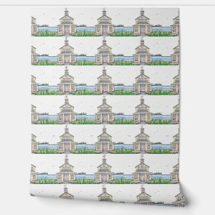 Beach Cottage Wallpaper Behang