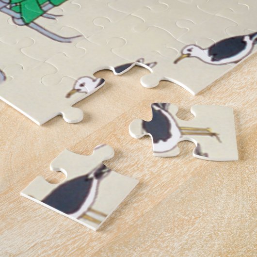 Beach Cottages Legpuzzel (Zijkant)