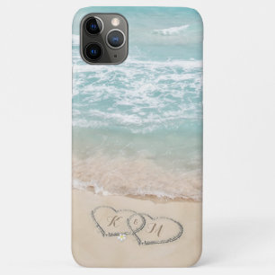 Beach Couples Initialen Case-Mate iPhone Case