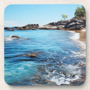 Beach Cove Schilderen Drank Coaster Bier Onderzetter
