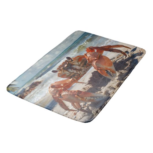 Beach Crab Bath Mat (Gekanteld)