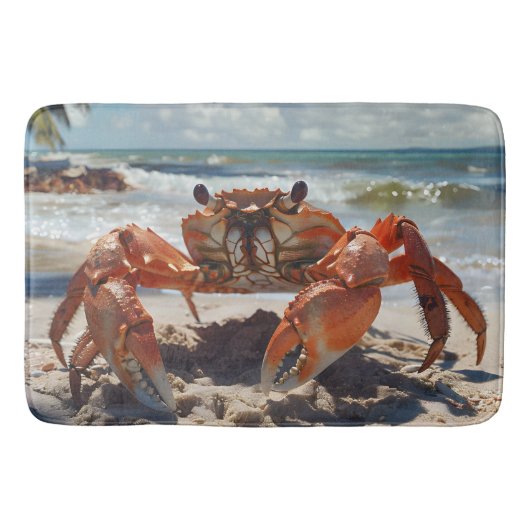 Beach Crab Bath Mat (Voorkant)