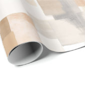 Beach Cream Rechthoeken Bruiloft Cadeaupapier (Rol Hoek)