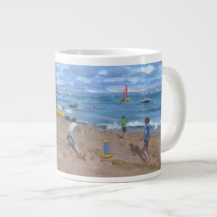 Beach cricket Abersoch 2013 Grote Koffiekop