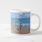 Beach cricket Abersoch 2013 Grote Koffiekop (Rechts)