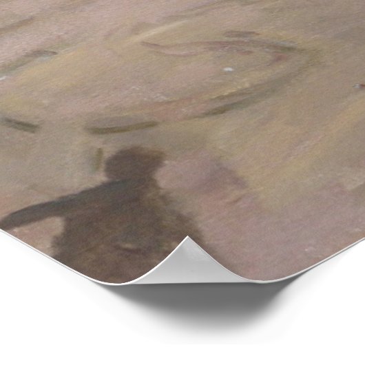 Beach cricket Abersoch 2013 Poster (Hoek)