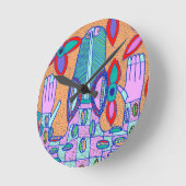 Beach Croc Ronde Klok (Hoek)